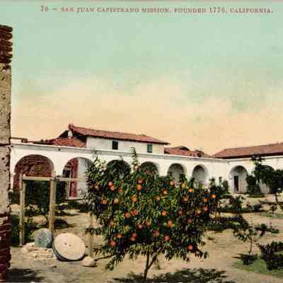 San Juan Capistrano Mission Postcard