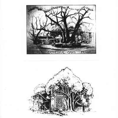 Illustrations of Cathedral Oaks, Photocopy