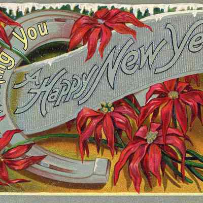 New Year Postcard
