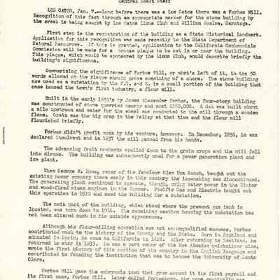 San Jose Mercury Herald, January 8, 1950