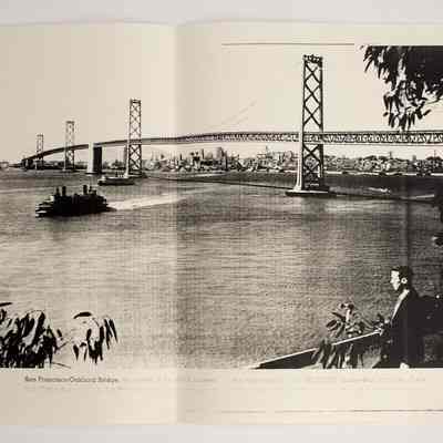 Photograph of San Francisco–Oakland Bay Bridge, Photocopy