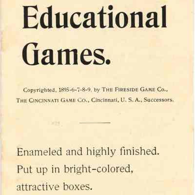 Educational Games Pamphlet