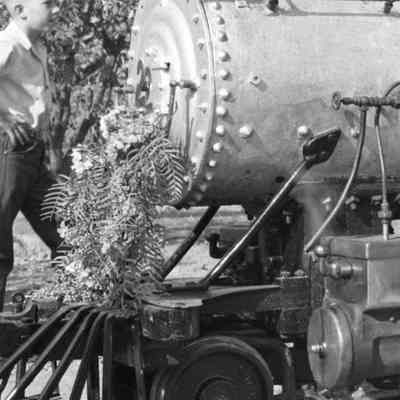 Train at Wildcat Railroad Ceremony