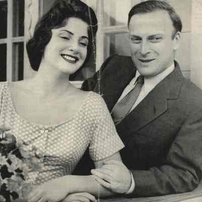 Photograph of Yehudi Menuhin and Diana Gould