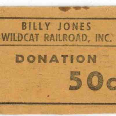 Wildcat Railroad Tickets