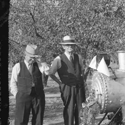 Train at Wildcat Railroad Ceremony
