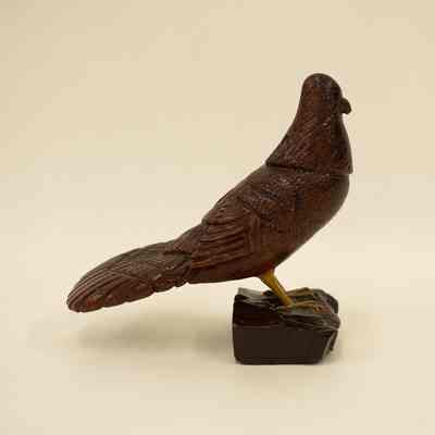 Spruce Grouse Wood Carving