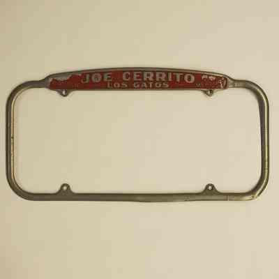 Joe Cerrito Lincoln-Mercury License Plate Frame
