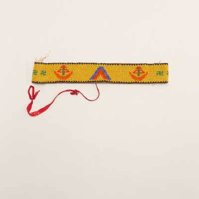 Camp Fire Girls Beaded Headband