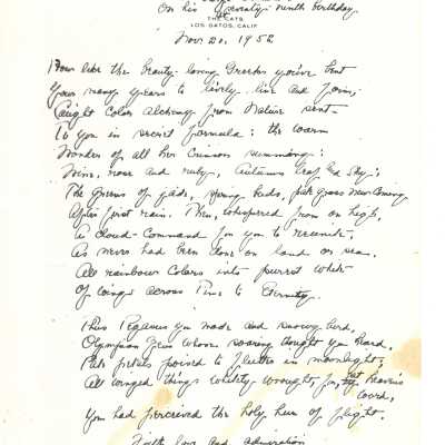 Letter to Dennison