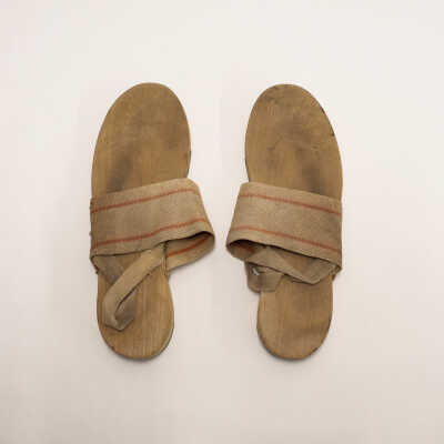 WWII Shower Clogs