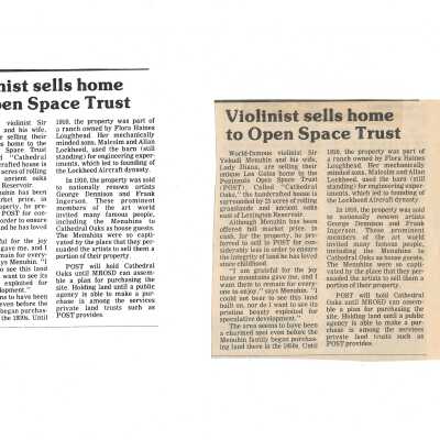 Newspaper Clipping