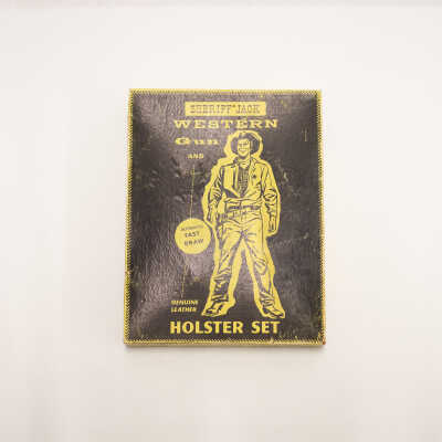 Western Gun and Holster Set Box