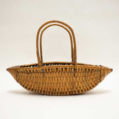 Boat-Shaped Basket