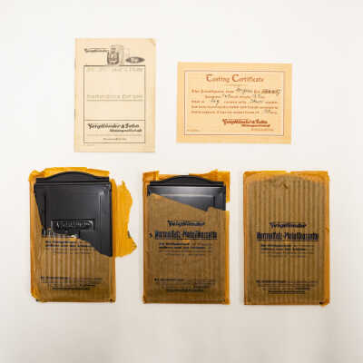 Voigtländer Vag Instructions and Plates