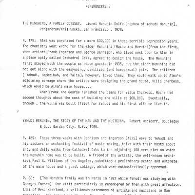 Excerpt From "The Menuhins, A Family Odyssey"