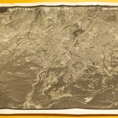 Aerial View of Los Gatos, 1968