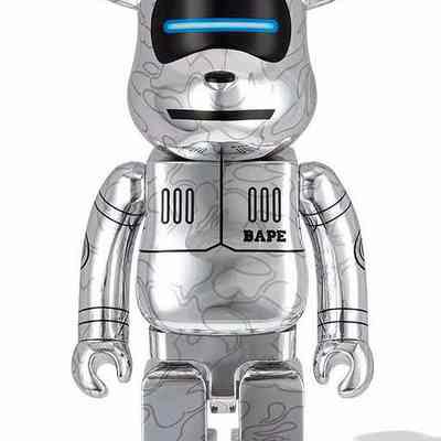 Bearbrick x BAPE x Hajime Sorayama Baby Milo 1000%