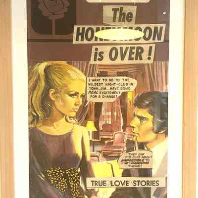 THE HONEYMOON IS OVER