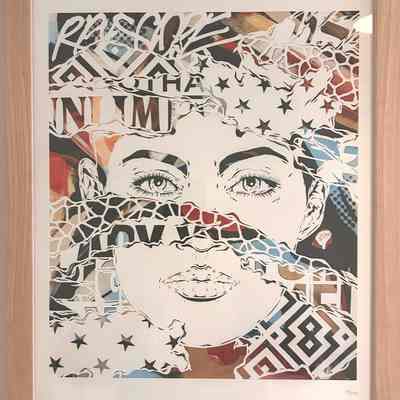HELIOTROPE PRINT - FRAGMENTS BY IAN KUALI´I