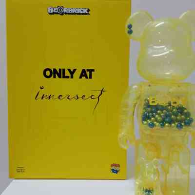 400% Bearbrick ONLY AT INNERSECT yellow baby