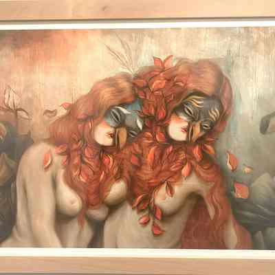 Heliotrope Print Limited by Miss Van