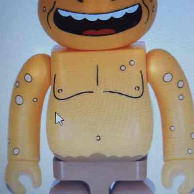 1000% BEARBRICK SIMPSONS CYCLOPS WIGGUM