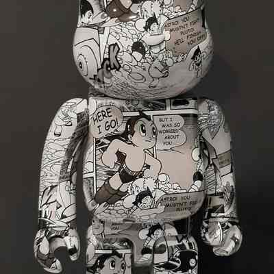 1000% ASTRO BOY ( MANGA CAMOUFLAGE BEARBRICK)