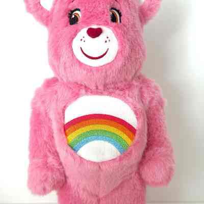 Bearbrick Cheer Bear 400% Rosa