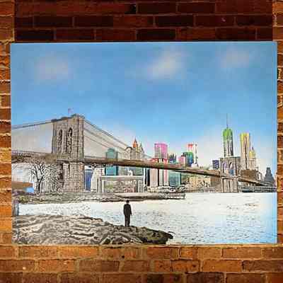 Brooklyn Bridge Original TMA by Nick Walker