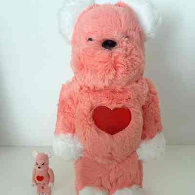 Bearbrick Valmuer (Poppies) 100% & 400% Set