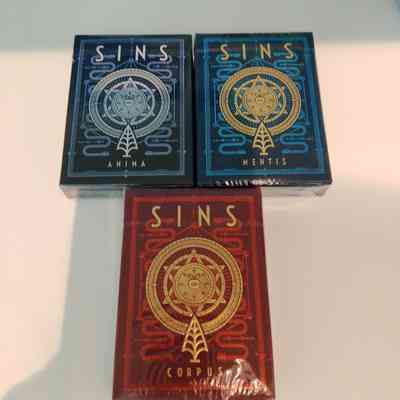 CARDS- SINS ( ANIMA/ CORPUS/ MENTIS)