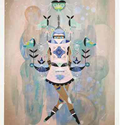 Heliotrope Print limited by Bunnie Reiss