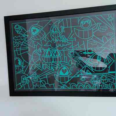 7/10 HAPPY HOLIDAYS Limited Print BY EL PEZ