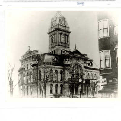 Old Porter County Courthouse from Franklin Street