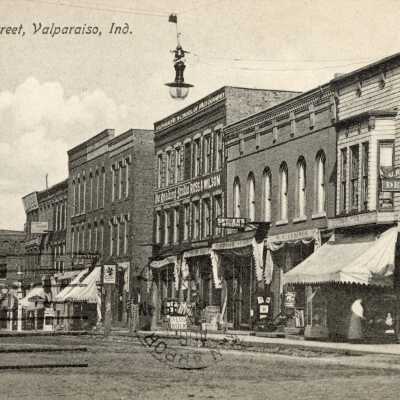 View of Main Street, Postcard