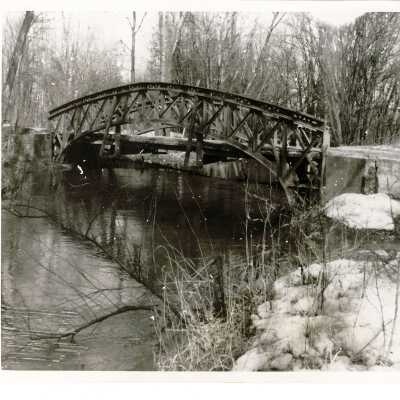 Kankakee Bridge in Winter