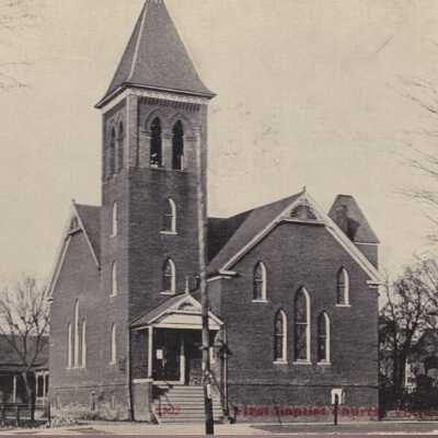 1910 Baptist Church Postcard