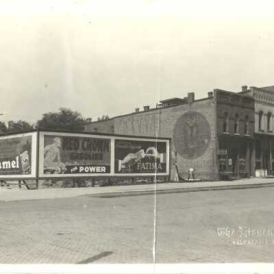 Downtown Valparaiso Post Office Construction, 1918