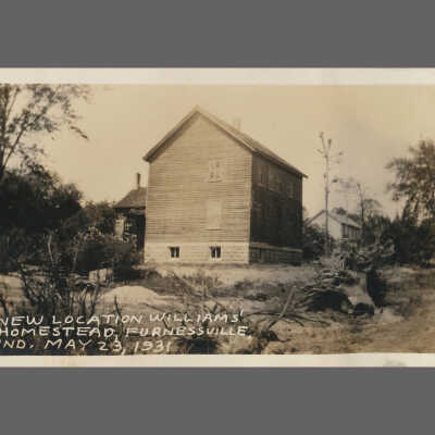Relief Road Construction by Williams' Homestead