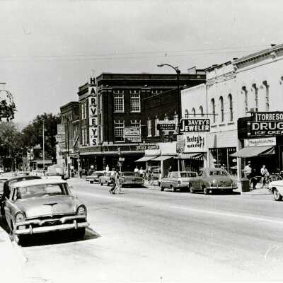 Lincolnway, West of Lafayette (1960s)