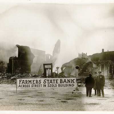 Academy of Music Block Fire Wreckage