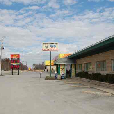 George's Cozy Cafe Family Restaurant on US31 North after it closed