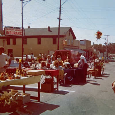Preparing for Westfield Fun Festival, 1973