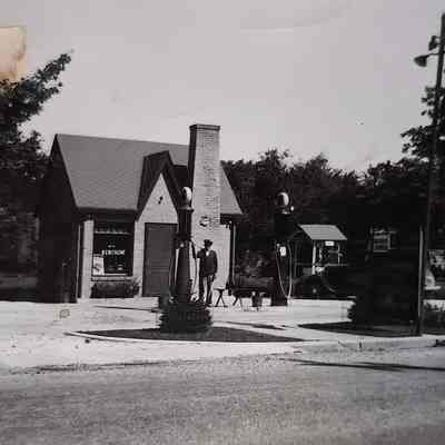John Daugherty Gas Station East Main Street