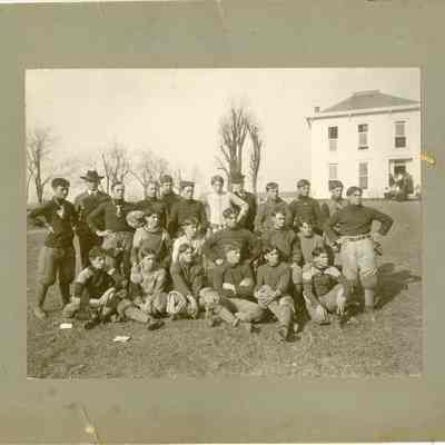 Westfield High School Football Team, 1904