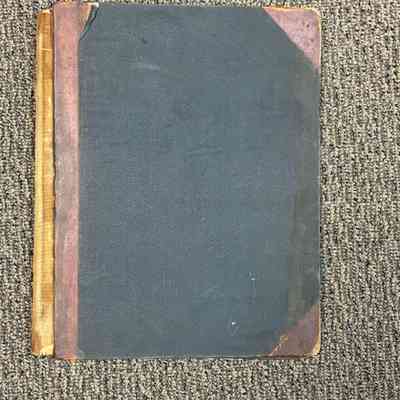 Combined Township Funds Account Book