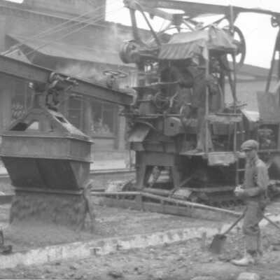 US31 Street Construction The Cement