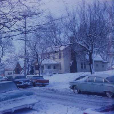 Snow Pictures North Union Street looking South West