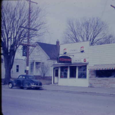 Pfaff Home 116 N Union Strong's Diner 110 N Union and Ross Barber Shop 108 N Union and Deering Cleaners 106 N Union